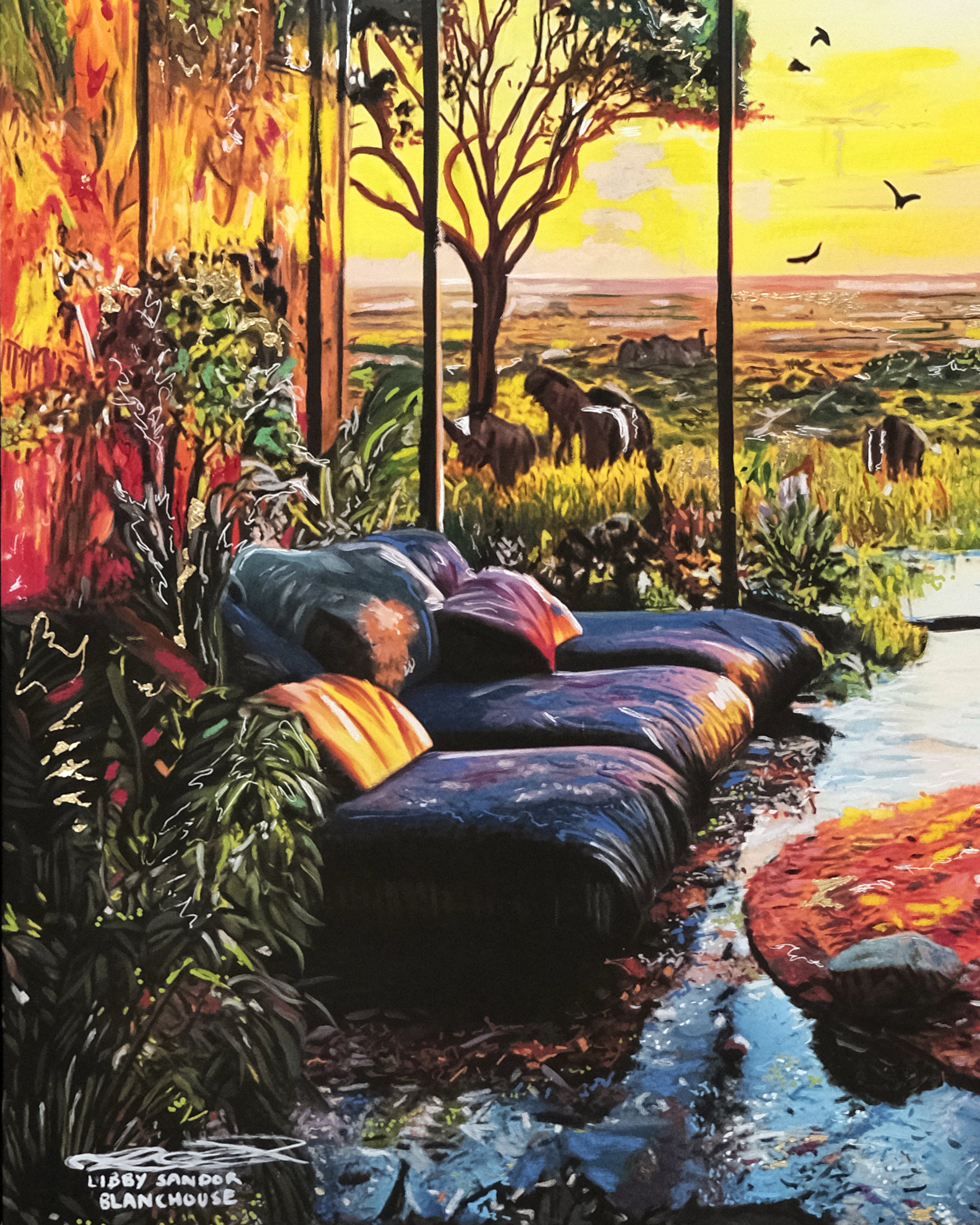 Home of the Herd Original Painting
